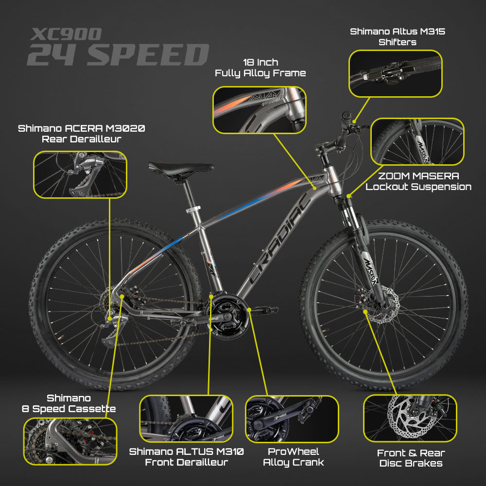 Cradiac XC 900 Gen-3 24 Speed